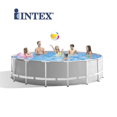 intex2672014尺圓形管架水池套裝 支架 家庭游泳池