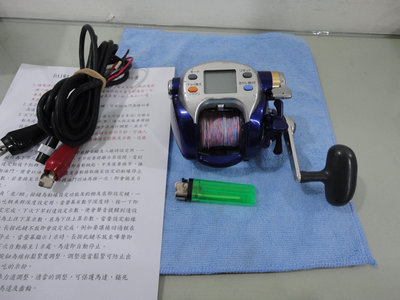 日本製daiwa 500fe型電動捲線器，有自動晃餌，有瞬動-2