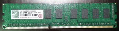 工作站記憶體8GB創見DDR3-1600 8G ECC 2RX8 PC3-12800E TS1GLK72V6H終保P3