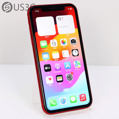 【US3C-小南門店】公司貨 Apple iPhone XR 64G 6.1 吋 紅色 無線充電 IP67防水防塵 二手手機 UCare延長保固6個月