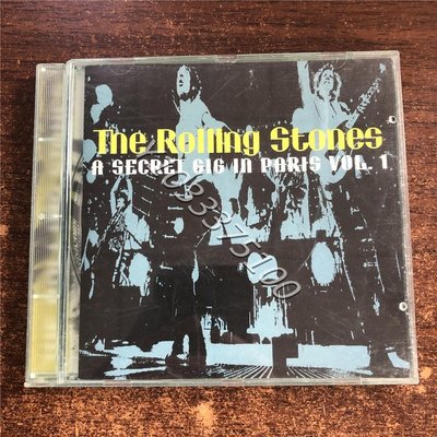 歐版 滾石樂隊 THE ROLLING STONES A SECRET GIG IN PARIS VOL.1 唱片 CD 歌曲【奇摩甄選】