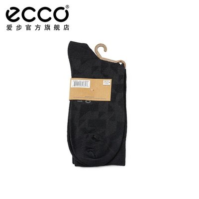 ECCO愛步中筒襪男女通用舒適襪子運動襪潮 9085258
