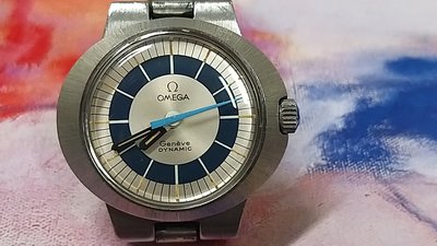 ☆ 亞米茄 OMEGA  T 102 魚眼型自動上鍊機械女錶(1970年代) ☆