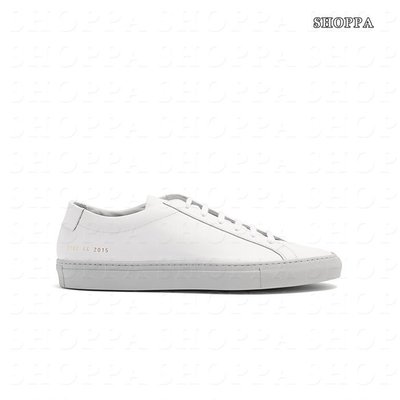 【SHOPPA】COMMON PROJECTS  ORIGINAL ACHILLES LEATHER  休閒鞋 白+灰