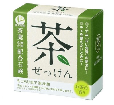 303生活雜貨館 clover日本製洗顏皂80g-12入促銷組  綠茶    4901498125014