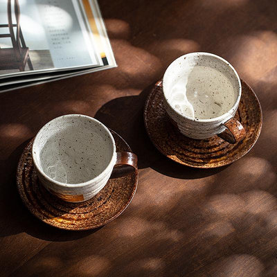 椒房 預訂日本進口箔一金箔馬克杯對杯手工復古耐熱陶瓷情侶水杯咖啡杯 gy