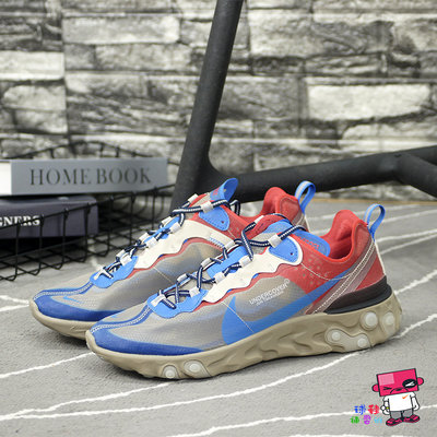 球鞋補習班UNDERCOVER x NIKE REACT ELEMENT 87 聯名男慢跑鞋BQ2718