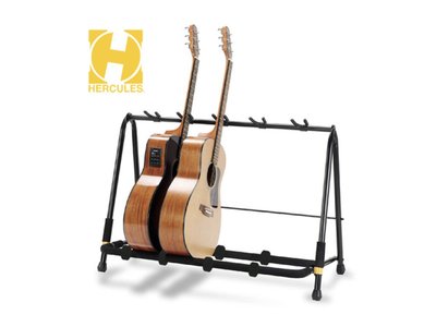 【陸比音樂．實體店】Hercules - GS525B 吉他群架(5支) 吉他架 工作室 錄音室 練團室可自行擴充10支