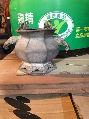 台灣早期錫造香爐~天公爐＂016下標前先看於我