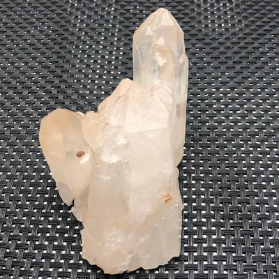 【二手】天然白水晶晶簇原石擺件一物一圖規格117.85.63mm 天然水晶 瑪瑙 擺件【麒麟古玩】-3594