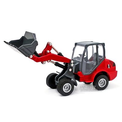 【楚崴玩具】HY TRUCK華一 6012-1 R 鏟車/紅 工程合金車模型車 鏟裝機 鏟土機(1:60)