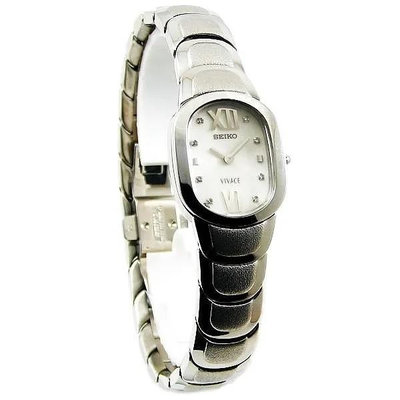 【SEIKO】精工 VIVACE 圓弧美感 真鑽女錶 SUJ547P1 22*27mm