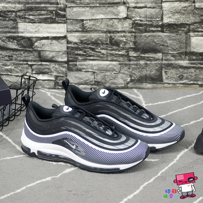 球鞋補習班 NIKE AIR MAX 97 ULTRA 黑銀 3M 反光 氣墊 慢跑 銀彈 918356-006