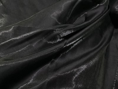 愛手作 零頭布 柔軟 黑色 輕奢感 慕雲紗 玻璃紗 禮服 飾品 寬150cm $99/米 超特價