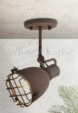 划得來LED燈飾~設計師款 時尚簡約 LOFT 現代復古工業風 E27*1 吸頂燈/壁燈 美式鄉村風投射燈 AM1931