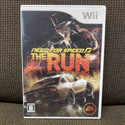 近無刮 Wii 極速快感 亡命天涯 Need for Speed The Run 日版 遊戲 19 V092