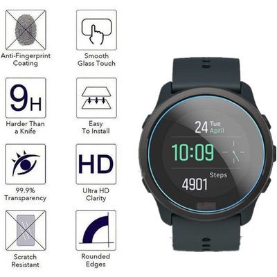 Suunto 5 Peak Smartwatch 屏幕保護膜手錶膜的鋼化玻璃膜(1 件)