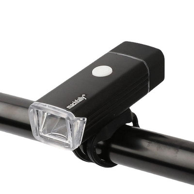 單車自行車前燈USB充電自行車燈鋁合金車前燈騎行手電筒