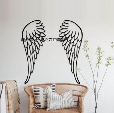 天使羽毛 背景牆 裝飾牆 網美牆 拍照道具 壁貼 壓克力壁貼