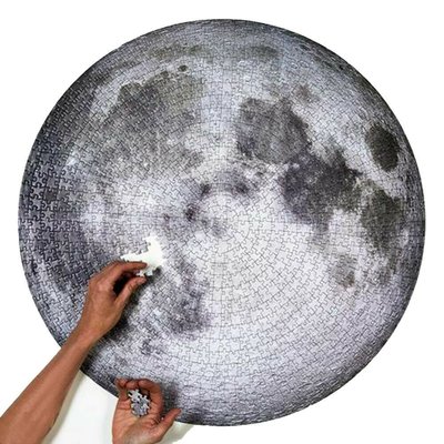 月球拼圖 NASA空拍月球 1000片 The Moon NASA 超美月球拼圖