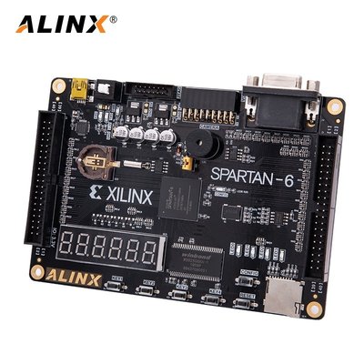 希希之家黑金 FPGA開發板 ALINX XILINX SPARTAN6學習板 XC6SLX9 AX309