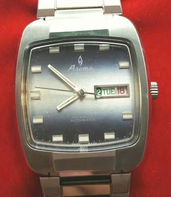 OQ精品腕錶  瑞士雅頓錶自動上鍊機械錶不含龍頭35X39MM全新品E丅A機蕊