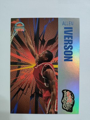 Allen Iverson 1997 Scoreboard Auto Trademark Slam TS19 Philadelphia 76ers