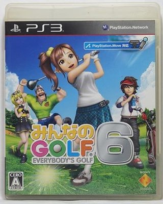 PS3 日版 全民高爾夫 6 Everybody's Golf 6