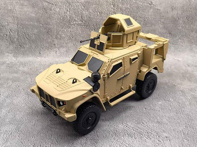 汽車模型 1/32 美軍JLTV聯合輕型戰術裝甲車重火力支援型合金成品模型