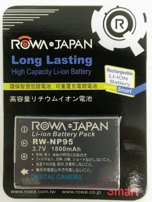 ROWA 樂華 •富士 FUJI NP-95 專用 鋰電池 數位相機  電池 NP95 X100T X30 X100S