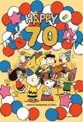 28-803 絕版300片日本進口拼圖 SNOOPY 史努比 歡樂70周年