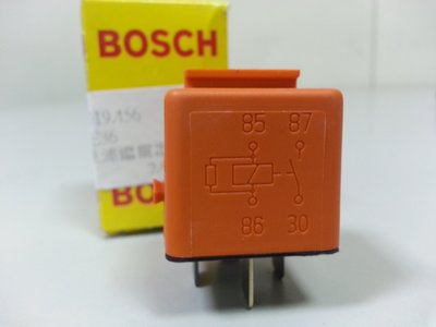 BMW E30 汽油泵浦繼電器 1982-1990 BOSCH製 (橘色4腳) 0332019456