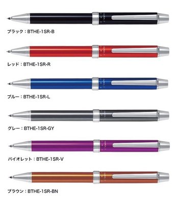 【Pen筆】日本製 PILOT百樂 EVOLT 2+1多功能筆 黑/紅