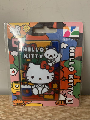 全新 三麗鷗 Hello kitty cutie land 透明卡 colorful 悠遊卡