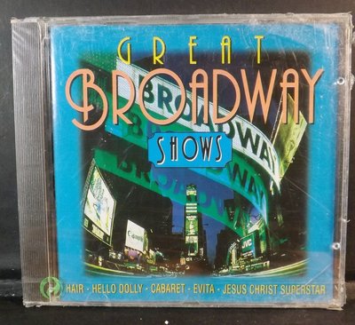CD GREAT BROADWAY SHOWS~新品~10IG03C05~