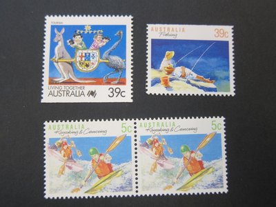【雲品10】澳洲Australia 1989 Sc 1063BC set MNH 庫號#B516 63739
