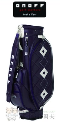 【飛揚高爾夫】ONOFF Caddie Bag 8.5吋 #OB7921-14 ,紫球袋