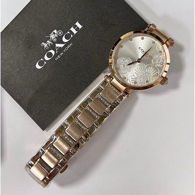 ✨美國代購✨特賣COACH PERRY系列 30mm 網致錶帶 石英手錶 時尚腕錶女錶(三色下單請備註)