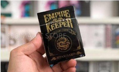【天天魔法】【S1598】正宗原廠~Empire Keeper E.K 真。燙金黑龍牌 (Foil Gold .Black)