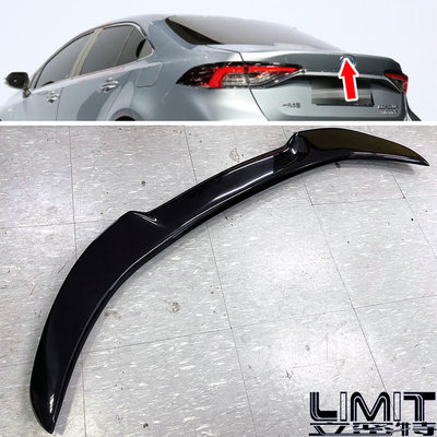 Limit立密特- 豐田 TOYOTA ALTIS 12代 M4款 尾翼 改裝配件 亮黑 台灣製造 2022