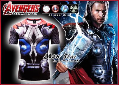 【Men Star】免運費 復仇者聯盟3 雷神索爾 黑豹 avengers3 短袖上衣 圓領T桖 媲美 STAYREAL
