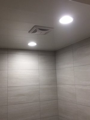【衛浴達人】PVC天花板 浴室天花板 崁燈 浴室抽風機【衛浴規劃 浴室施工 】