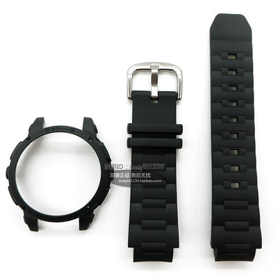 CASIO卡西歐原裝BGA-150/BGA-151/153黑色亞光錶帶錶殼一整套配件