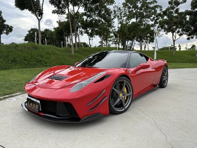 【天翊國際】Ferrari 458 ltalia Spyder PD款 半碳纖維 全車空力套件 CFRP材質