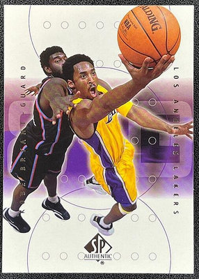 NBA 球員卡 Kobe Bryant 2000-01 SP Authentic Sample 樣品卡