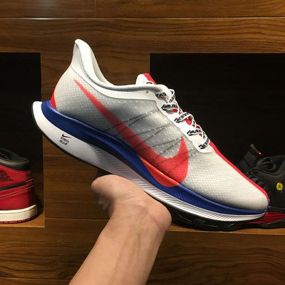 【ST潮鞋館】Nike Air Zoom Pegasus 35 Turbo 網面 白藍紅 鴛鴦 慢跑鞋 男女鞋 BQ6895-100