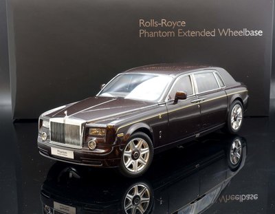 【M.A.S.H】現貨特價  Kyosho 1/18 Rolls Royce Phantom EWB deep red