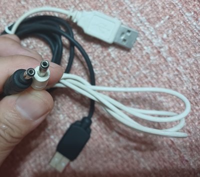 ╭✿㊣ USB轉 DC 3mm x 2mm USB充電線 音響電源線 數據線 資料線 特價 $ 49 ㊣✿╮