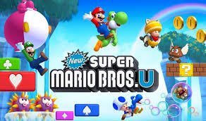WIIU Wii U日文版遊戲片經典不敗款 超級瑪利歐兄弟New Super Mario Bros.U狀況極新，保證正版