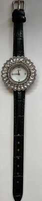 （全新品）Alyea手錶，名媛晶鑽腕錶，石英錶 造型錶款 日本機芯